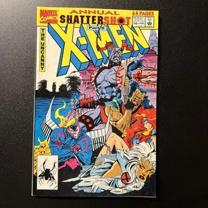 Chiave Uncanny X-MEN Annuale 16 1992 🔑 1° Sponsor Mojo & Death - Foto 1 di 11