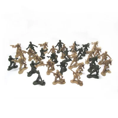 « Ensemble de figurines jouets soldats militaires authentiques idéal pour jeux - Photo 1/4