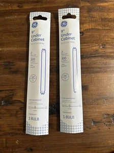 2 GE 6 Watt 9" Under Cabinet Miniature Bi-pin F6 T5 Cool White Bulb - Picture 1 of 2