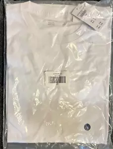 NEW Hollister Men's Short Sleeve Logo Icon Crew T-shirt WHITE Large - Picture 1 of 4