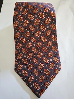 Coach 100% Italian Silk Contemporary Modern Geometric NeckTie/Tie: Made USA  Foto 1 de 4