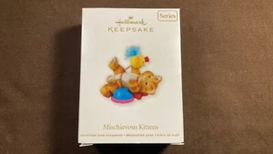 Hallmark Keepsake Christmas Ornament 2011 Mischievous Kittens # 13 in the Series - Picture 1 of 2
