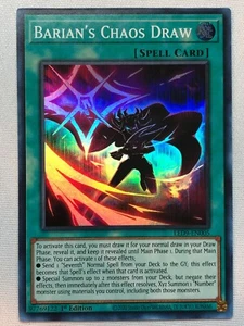 Yugioh Legendary Duelists: Duels From the Deep Barian's Chaos Draw NM/M - Picture 1 of 1