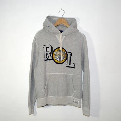 Ralph Lauren Polo Tiger Hoodie 2021 Grey Pullover Hoodie Medium - Image 1 of 4