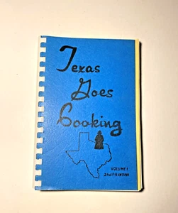 Vintage "Texas Goes Cooking" Cookbook Texas Girls' Choir Dallas Fort Worth 1970 - Imagen 1 de 3