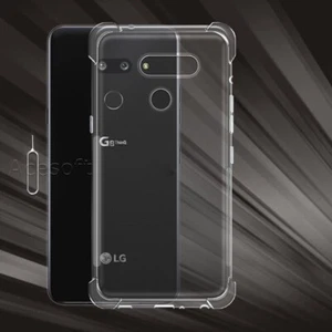 Natural Tactility Transparent Slim Soft Case for LG G8 ThinQ LMG820UM0 CellPhone - Picture 1 of 1