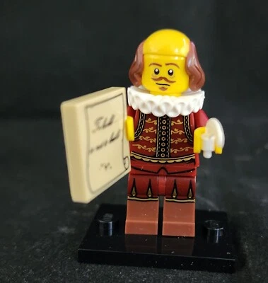 Lego Minifigure 71004 Collectible LEGO Movie Series 1 William Shakespeare CMF - Image 1 of 4
