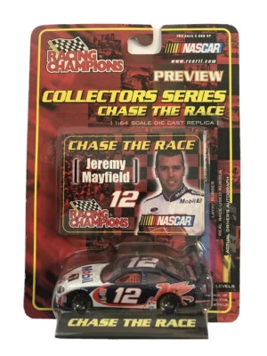 Jeremy Mayfield Racing Champions Collectors Series Chase the Race #12 NASCAR Foto 1 de 3