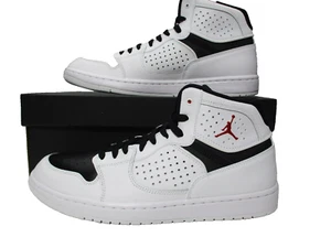 Nike Jordan Access Mens Sz 10 White Gym Red Black Basketball Shoes AR3762-101 - Picture 1 of 8
