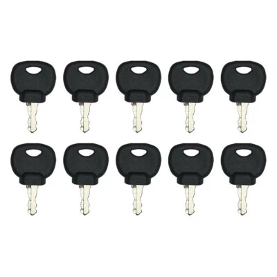 (10) Ignition Key For New Holland Volvo JCB Heavy Equipment 85804675 14707 - Image 1 of 3
