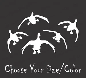 Duck Hunting Waterfowl Vinyl Decal for Window Car Truck Locked Up Browning Malla - Picture 1 of 6