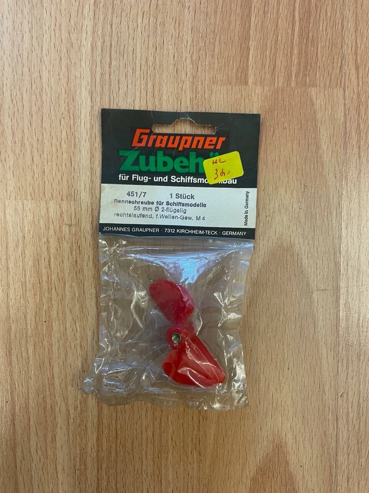 Graupner hélice de bâteau 451/7 - Photo 1/2