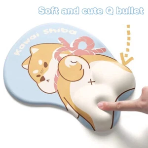 Mouse Pads With Wrist Rest Comfort Hand Rest Anti-skid Ergonomic Gamer Mousepads - Photo 1/24