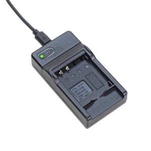 USB Battery Charger for NP-150, VW-VBX090-W, VW-VBX090, DB-100, LI-50B, D-LI92 - Picture 1 of 9