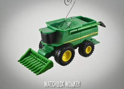 Custom John Deere 970 STS Combine Corn Harvester Christmas Ornament Adorno 1/64 - Image 1 of 4
