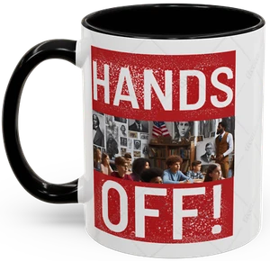 D Designs Hands Off USA American History Mug Coffee Lovers Gift Drinkware - Picture 1 of 33