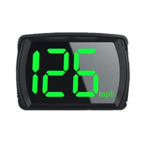 Car HUD LED Smart GPS Odometer Alarm Head Up Display MPH HD Auto Accessories - Picture 1 of 17