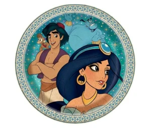 Disney Aladdin Jasmine Birthday Party Lunch Plates - 8 Pack - Picture 1 of 1