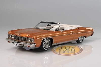 1973 Chevrolet Caprice Cvt., Open - Medium Orange Met. 1:43 Stamp Models STM 731 - Image 1 of 2