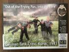 Out of the Frying Pan, into the Fire German Tank Crew, Kursk,1943 MB3536 1/35