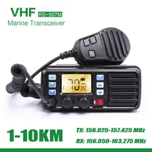 RS-507M Marine Boat Mobile Radio Transceiver VHF Weather Channel GPS Receiver SS - Picture 1 of 11