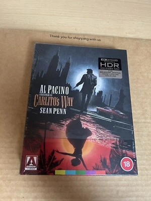 Carlito's Way ARROW VIDEO 4K Ultra HD & Blu-Ray COLLECTORS EDITION NEW & SEALED - Image 1 of 4