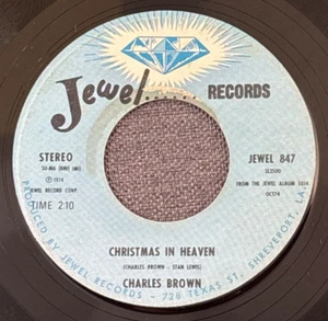 Charles Brown - Please Come Home For Christmas / Christmas In Heaven 7" 45 RPM - Bild 1 von 5