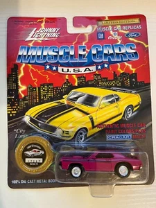 JOHNNY LIGHTNING MUSCLE CAR USA 1969 Cougar Eliminator limited edition with coin - Picture 1 of 2