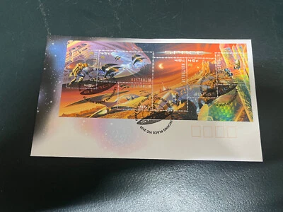 (689) 29-3-25 - Australia Post FDC (2000) Space m/s - Image 1 of 2