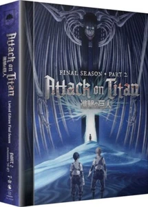 ATTACK ON TITAN: THE FINAL SEASON PART 2 LIMITED EDITION BLU-RAY/DVD [BRAND NEW - Picture 1 of 4