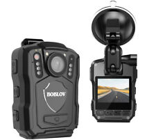 BOBLOV 2K Body Camera with Audio police Camcorder Law Enforcement Car Dash Cam