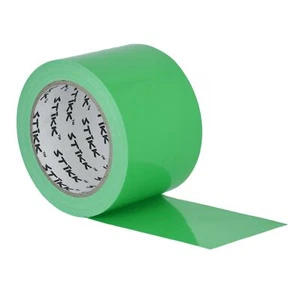 3" x 25 yd 7.5 Mil Bright Green Duct Tape PE Coated Weather Resistant 2.83" 72mm - Picture 1 of 4