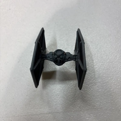 Star Wars Tie Fighter Die-cast # B3826 aprox. 2 pulgadas de alto con soporte Foto 1 de 3