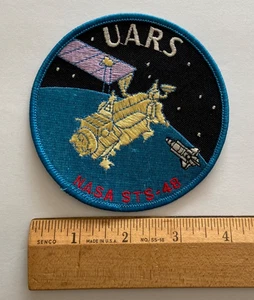 Vintage Uncommon NASA STS-48 UARS Upper Atmosphere Research Satellite Patch - Bild 1 von 5