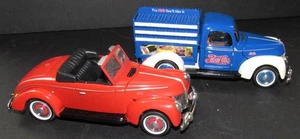 Golden Wheels 1940 Ford Pespi Truck & Convertible 1/43 - Picture 1 of 6