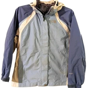 The North Face HyVent Giacca Blu Ragazza con Cappuccio e Zip Intera Strati L/G Outdoor - Foto 1 di 13