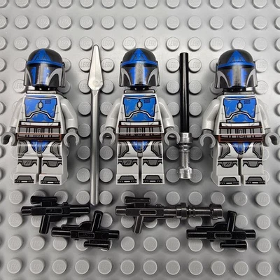 Lego Star Wars Minifigure SW1164 Mandalorian Loyalist Lot of 3 - Image 1 of 4