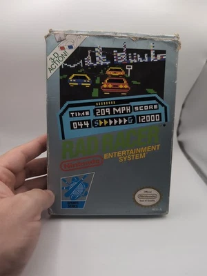 Rad Racer Nintendo Entertainment System NES w/ Box - Image 1 of 4