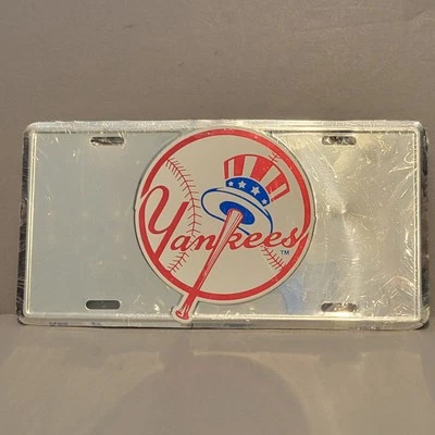 New York Yankees MLB Metal Embossed License Plate 12x6 - Image 1 of 4