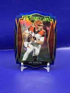 2020 Select Joe Burrow RC Blue Prizm Die Cut Rookie Premier #146 Bengals - Bild 1 von 1