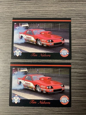 1989 Checkerd Flag IHRA Tim Nabors #80 Corrected / Error Winner Winter - Image 1 of 2