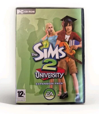 The Sims 2 University Expansion Pack for PC 2005 Version, 2-Disc Set with Manual - Image 1 of 4
