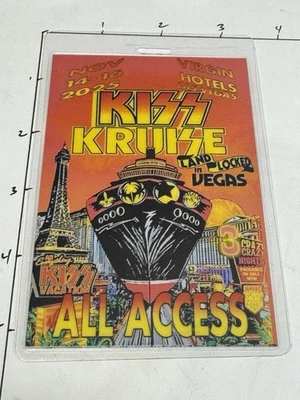 Commemorative KISS  Kruise Las Vegas 2025 All Access, Backstage Pass & Lanyard￼ - Image 1 of 3