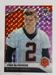 2021 Panini Mosaic #361 Evan McPherson Rookie Pink Prizm Cincinnati Bengals /49 - Picture 1 of 2