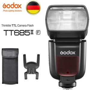 Godox TT685II-F TT685FII Speedlite TTL 1/8000s 2.4G Kamera Blitzlicht für Fuji - Bild 1 von 24