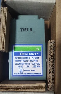 General Signa Hevi-Duty P1F150A Class 1100 KVA .150 Transformer - Picture 1 of 2