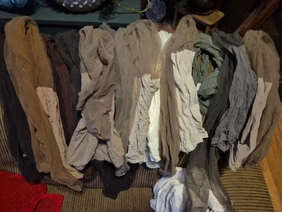 12 Pares Pantimedias Transparentes Talla Queen Plus Variedad de Colores Foto 1 de 4