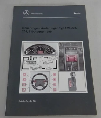 Werkstatthandbuch Mercedes Benz R129 W202 W208 W210 Neuerungen ab 1999 - Bild 1 von 2