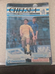Chelsea v Manchester United 1990/91 - Picture 1 of 2