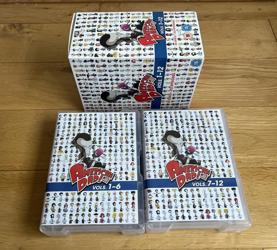 American Dad - Seasons 1-12 DVD Boxset | 36 Discs - 212 Episodes - Image 1 of 4